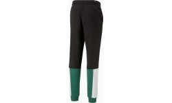 Puma Men's Sweatpants Ess+ Block Black White Green 848007 37