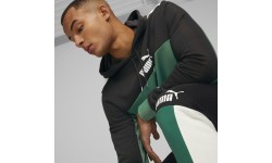 Мужские спортивные брюки Puma Ess+ Block Black White Green 848007 37