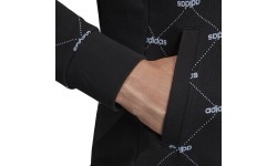 Толстовка Adidas W Core Fav Hdy Black EI6255