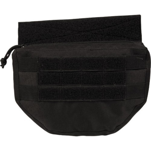 BLACK DROP DOWN POUCH
