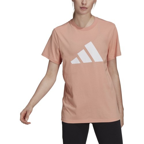 Adidas W Fi 3B Tee Peach Women's T-shirt H24101