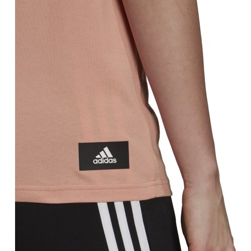 Adidas W Fi 3B Tee Peach Women's T-shirt H24101