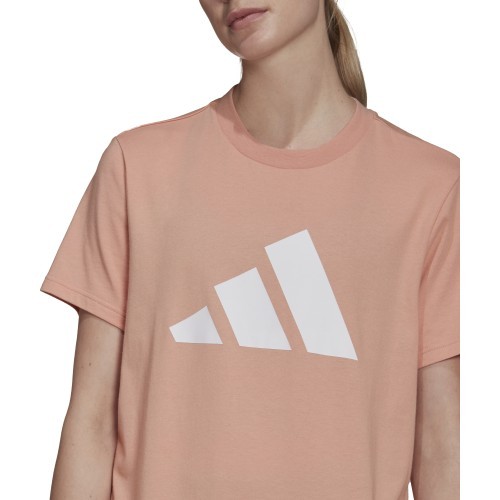 Adidas W Fi 3B Tee Peach Women's T-shirt H24101