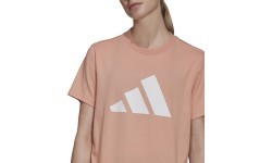 Adidas W Fi 3B Tee Peach Women's T-shirt H24101