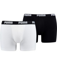 Puma Basic Boxer Men's Underwear White Black