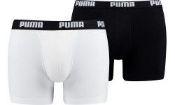 Puma Basic Boxer Men's Underwear White Black