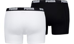 Puma Basic Boxer Men's Underwear White Black