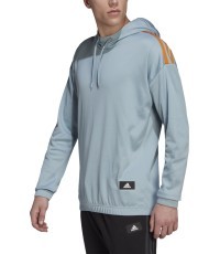Adidas M Trvl 3S Hoodie Men's Sweatshirt Blue HE2269