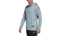 Adidas M Trvl 3S Hoodie Men's Sweatshirt Blue HE2269