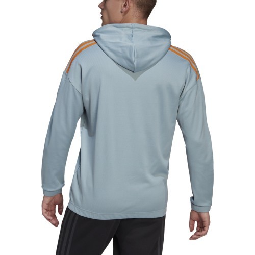 Adidas M Trvl 3S Hoodie vīriešu džemperis, zils HE2269