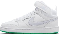 Nike Court Borough Mid 2 Youth Shoes White Grey Green CD7782 115