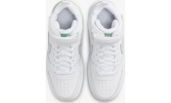 Nike Court Borough Mid 2 Youth Shoes White Grey Green CD7782 115