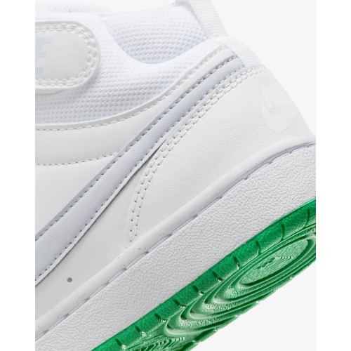 Nike Court Borough Mid 2 pusaudžu apavi White Grey Green CD7782 115