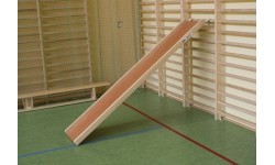 Деревянная горка для гимнастической стенки Coma-Sport SD-071, 244x45 см