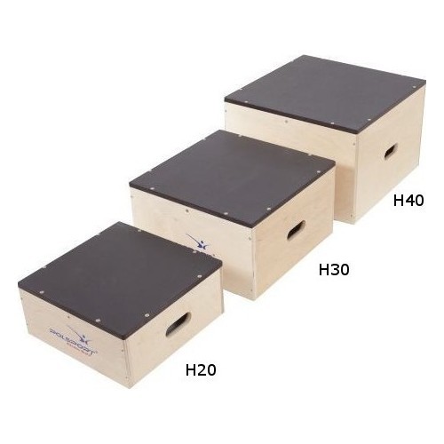 Plyometric Box Polsport, H-40 (40cm)