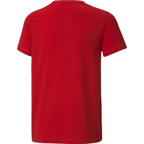 Puma T-krekls pusaudžiem Active Small Logo Red 586980 11
