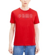 Мужская футболка Puma Brand Tee High Risk Red