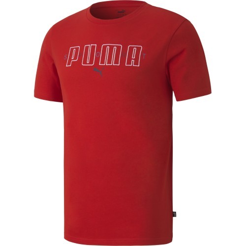 Puma Brand Tee High Risk Red Men's T-Shirt