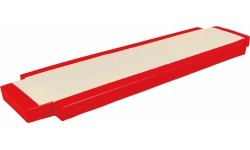 CUSTOM CENTRAL MAT FOR PARALLEL BARS - 260 x 70 x 20 cm