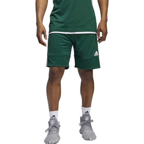 Adidas Basketball Shorts 3G Spee Rev Green White DY6597