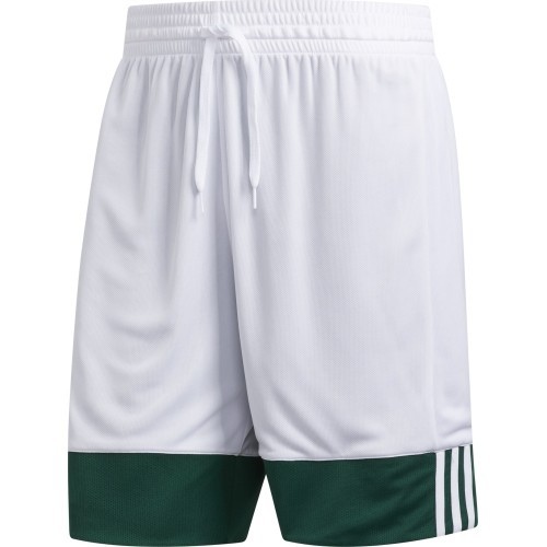 Adidas баскетбольные шорты 3G Spee Rev Green White DY6597