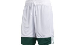 Adidas баскетбольные шорты 3G Spee Rev Green White DY6597