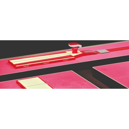 SET OF LANDING MATS FOR COMPETITION VAULTING - WITH TOP MAT - 15.60 m² - FIG Approved