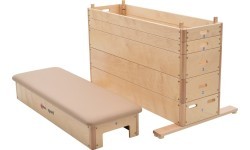 6-section Vaulting Box Coma-Sport GS-292 – Natural Leather