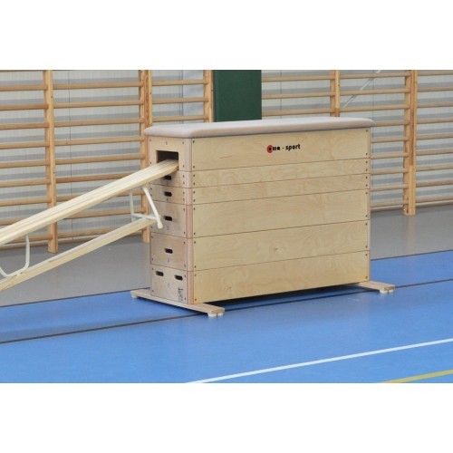 6-section Vaulting Box Coma-Sport GS-292 – Natural Leather