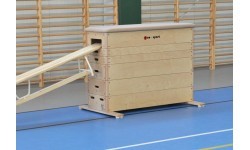 6-section Vaulting Box Coma-Sport GS-292 – Natural Leather