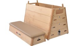 5-Section Vaulting Box Coma-Sport GS-015 – Transporter System, Natural Leather