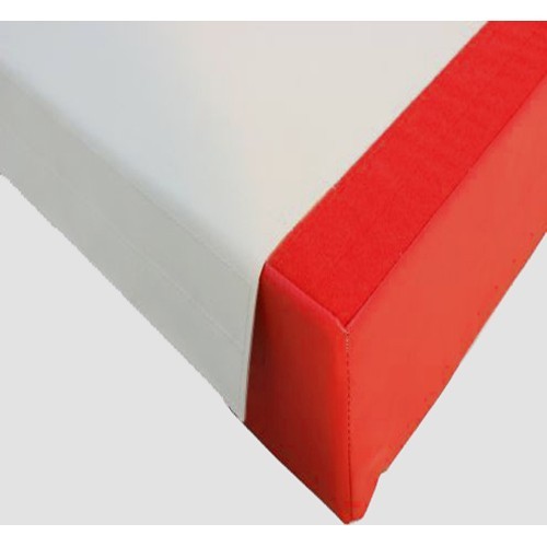 TRADITIONAL LANDING MAT FOR RINGS - BEAM - ASYMMETRIC, PARALLEL AND HIGH BARS - WITH BIB ACROSS WIDTH - 400 x 200 x 20 cm - FIG 
