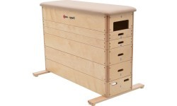 6-section Vaulting Box Coma-Sport GS-293 – Transporter System, Natural Leather
