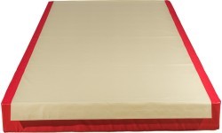 Nolaišanās paklājs vingrošanas riņķiem ar atlokiem pa platumu 300 x 200 x 20 cm