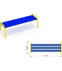 Уличная скамья BK-0028