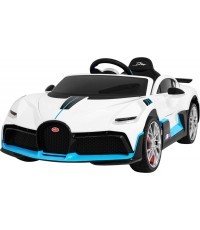 Elektromobilis Bugatti Divo, balts
