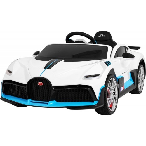 Электромобиль Bugatti Divo, белый