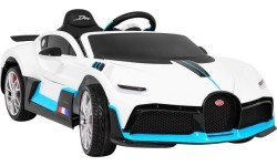 Elektromobilis Bugatti Divo, balts