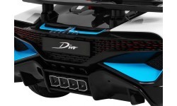Elektromobilis Bugatti Divo, balts