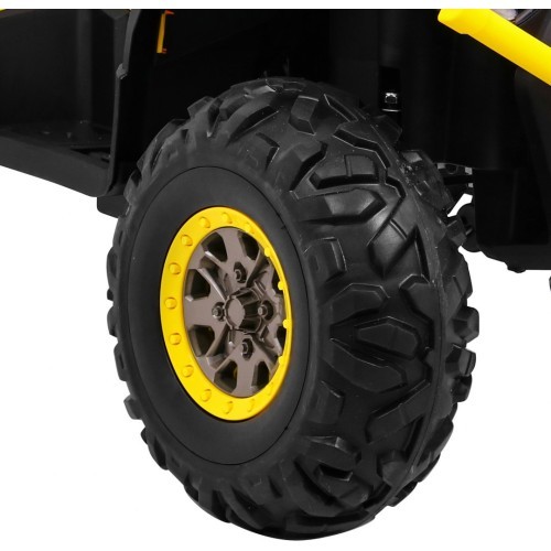 Kvadricikls ATV Desert, dzeltens