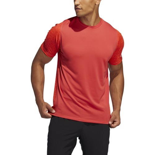 Adidas T-krekls Fl Geo Tee, sarkans FJ6178