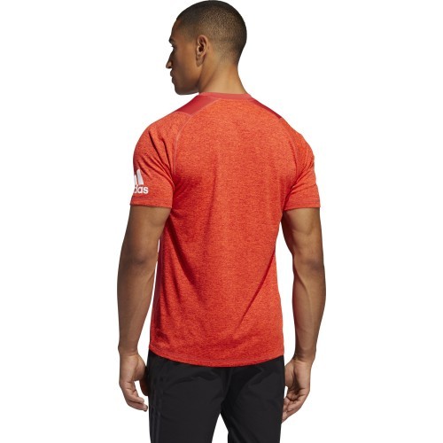 Adidas Fl Geo Tee T-shirt, Red FJ6178