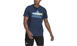 Adidas Men's T-Shirt M Ss Cat Tee Blue GN8059