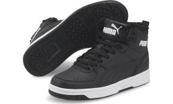 Puma Rebound Joy Fur Black shoes for teens 375477 01