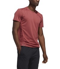 Adidas Aero 3s Tee vīriešu T-krekls, sarkans