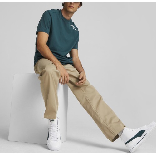 Puma Rad/Cal Tee мужская футболка Varsity Green 849777 24