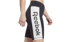 Reebok женские шорты TE Linear Logo чёрные GM9091