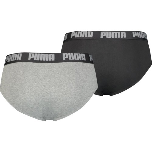 Мужские трусы Puma Basic Brief Black Grey 889100 19