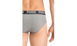Мужские трусы Puma Basic Brief Black Grey 889100 19