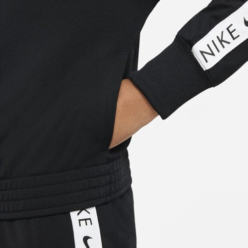 Спортивный костюм для девочек Nike G NSW Trk Suit Tricot чёрный CU8374 010